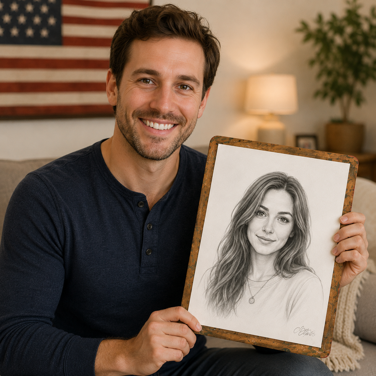 Trevor H. – Astro Lover Sketch customer review
