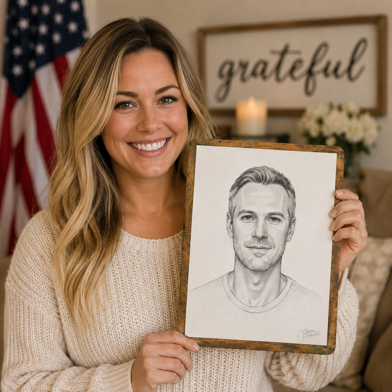 Camille D. – Astro Lover Sketch customer review